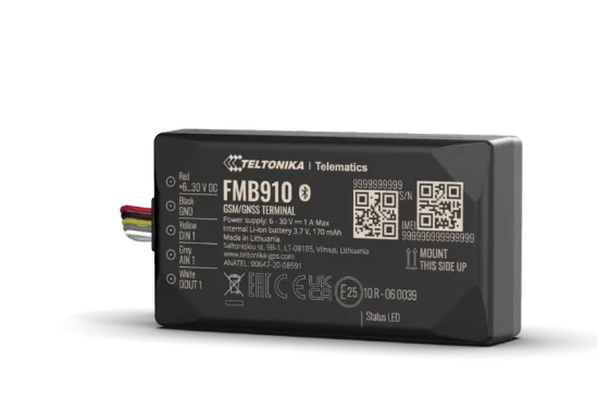 تصویر  ردیاب خودرویی TeltonikaمدلFMB910 2G